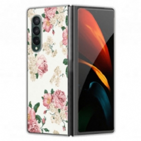 Handyhülle Für Samsung Galaxy Z Fold 3 5G Freiheitsblumen