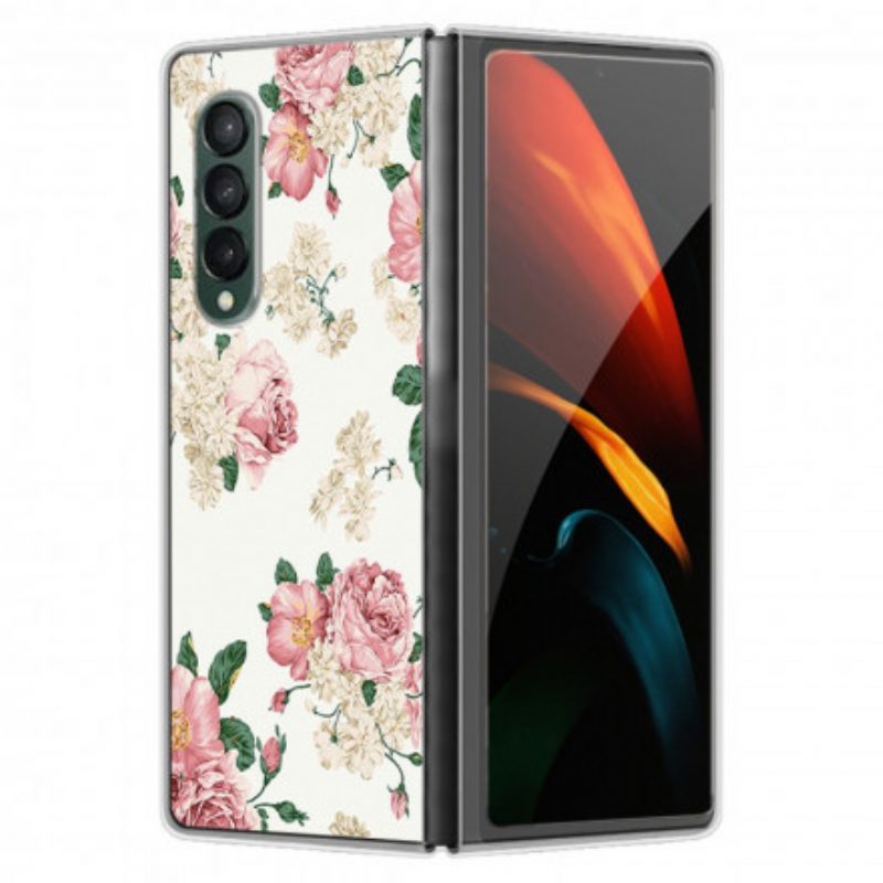 Handyhülle Für Samsung Galaxy Z Fold 3 5G Freiheitsblumen