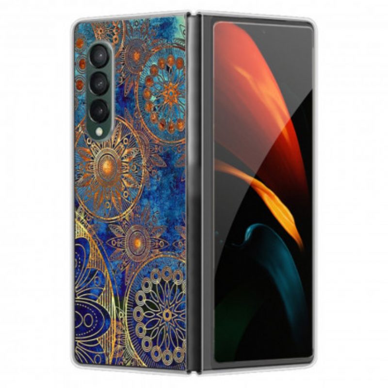 Handyhülle Für Samsung Galaxy Z Fold 3 5G Mandala-trend