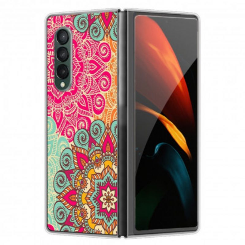 Handyhülle Für Samsung Galaxy Z Fold 3 5G Mandala-trend