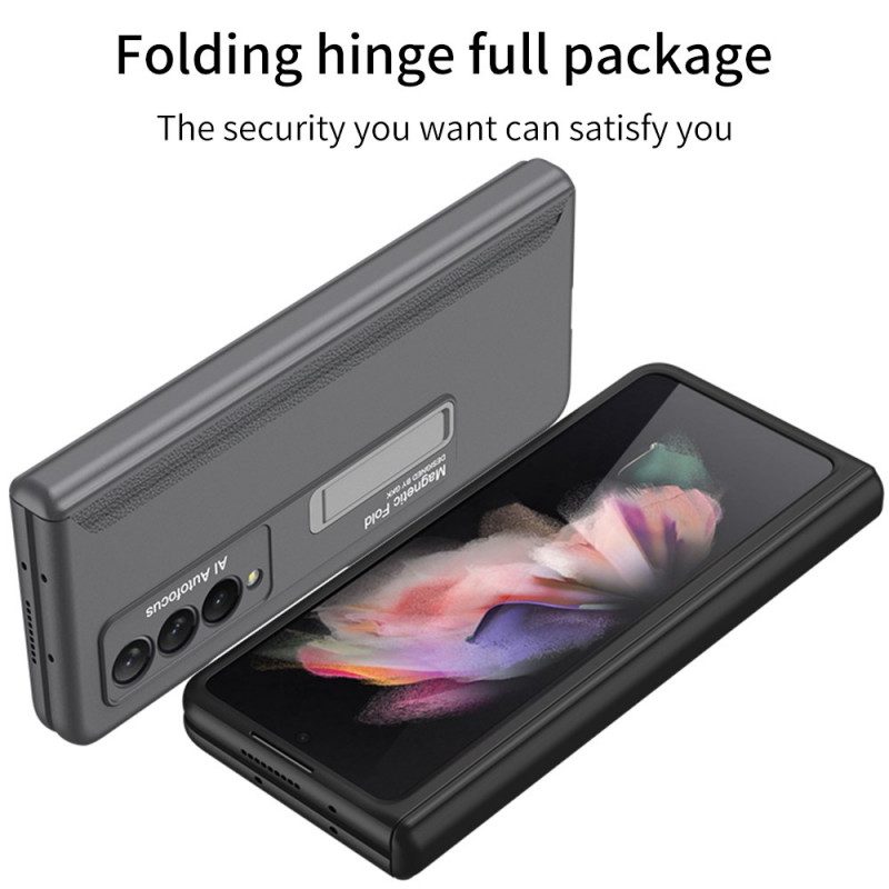 Hülle Für Samsung Galaxy Z Fold 3 5G Starre Kunststoffhalterung Gkk