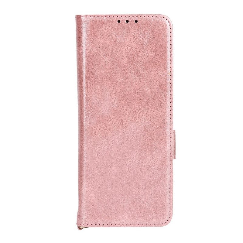 Lederhüllen Für Samsung Galaxy Z Fold 3 5G Flip Case Doppelte Stifthalterklappe