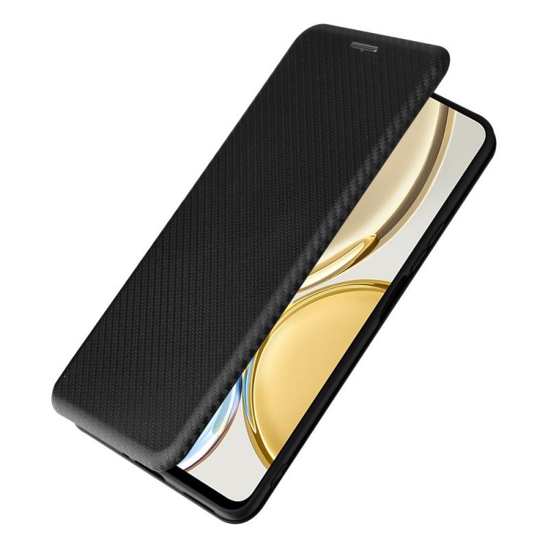 Schutzhülle Für Honor Magic 4 Lite 5G Flip Case Farbige Kohlefaser