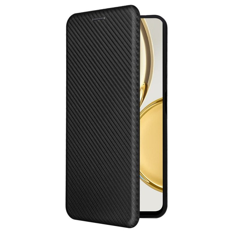 Schutzhülle Für Honor Magic 4 Lite 5G Flip Case Farbige Kohlefaser