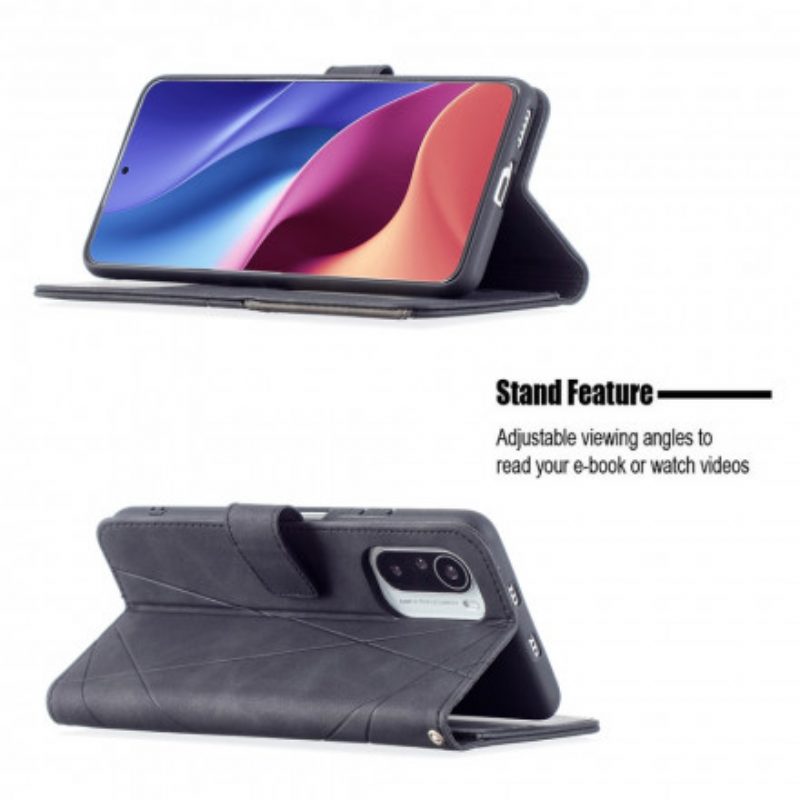 Flip Case Für Xiaomi Mi 11i 5G Dreieck Binfen Farbe