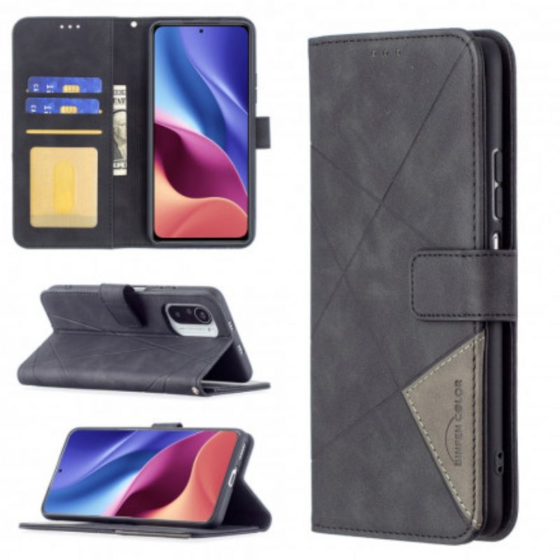 Flip Case Für Xiaomi Mi 11i 5G Dreieck Binfen Farbe