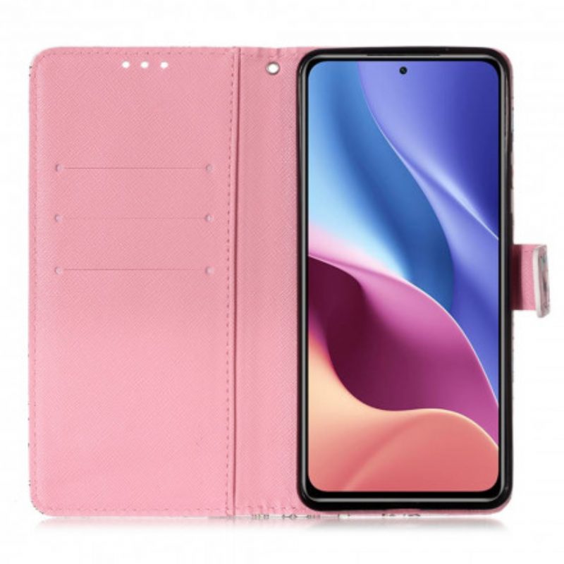 Flip Case Für Xiaomi Mi 11i 5G Nie Aufhören Zu Träumen