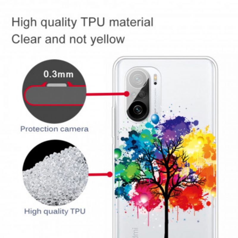 Handyhülle Für Xiaomi Mi 11i 5G Nahtloser Aquarellbaum