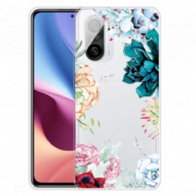 Hülle Für Xiaomi Mi 11i 5G Nahtlose Aquarellblumen