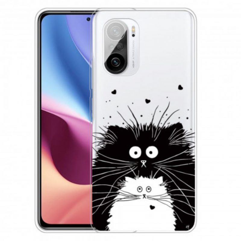 Hülle Für Xiaomi Mi 11i 5G Schauen Sie Sich Die Katzen An