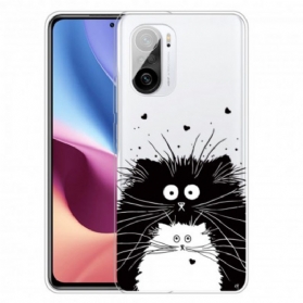 Hülle Für Xiaomi Mi 11i 5G Schauen Sie Sich Die Katzen An