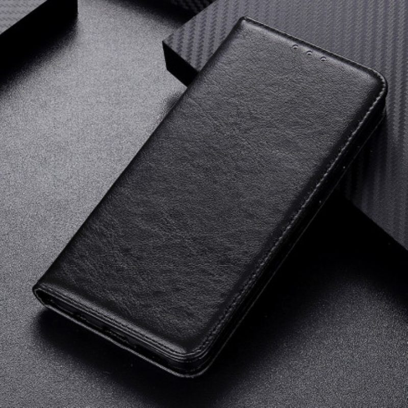 Schutzhülle Für Xiaomi Mi 11i 5G Flip Case V Strukturiertes Spaltleder