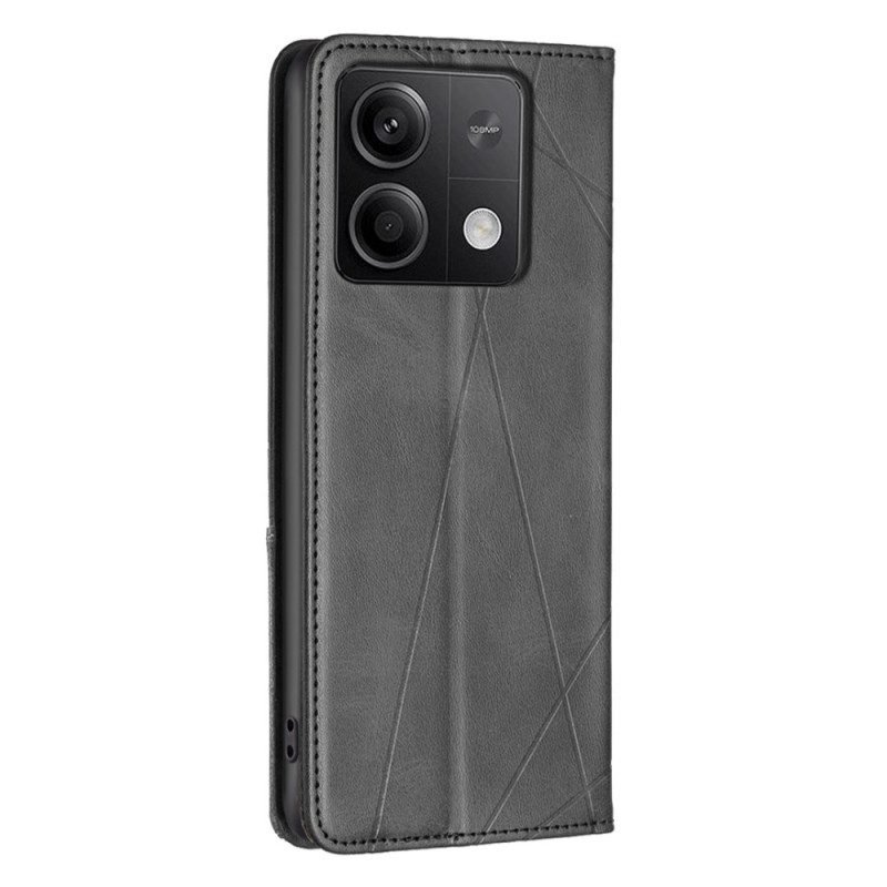 Flip Case Xiaomi Redmi Note 13 4g Handyhülle Diamanten