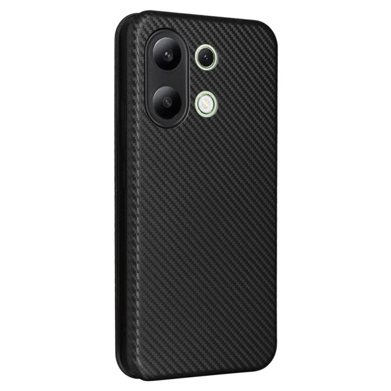 Flip Case Xiaomi Redmi Note 13 4g Kohlefaser