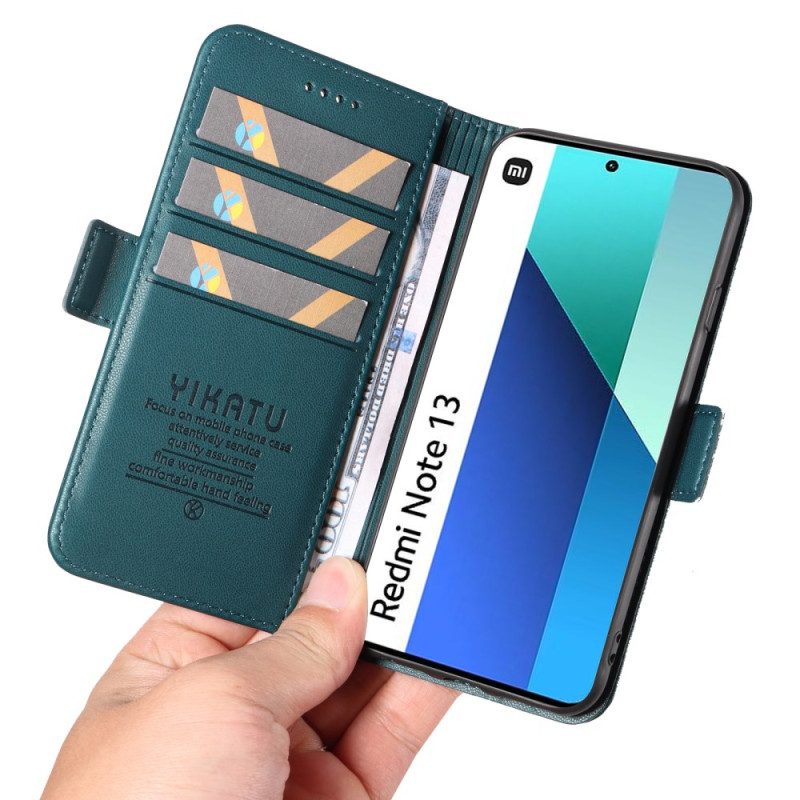 Flip Case Xiaomi Redmi Note 13 4g Yikatu