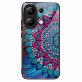 Hülle Für Xiaomi Redmi Note 13 4g Mandala-gehärtetes Glas