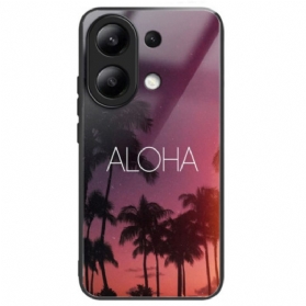 Hülle Xiaomi Redmi Note 13 4g Aloha Gehärtetes Glas