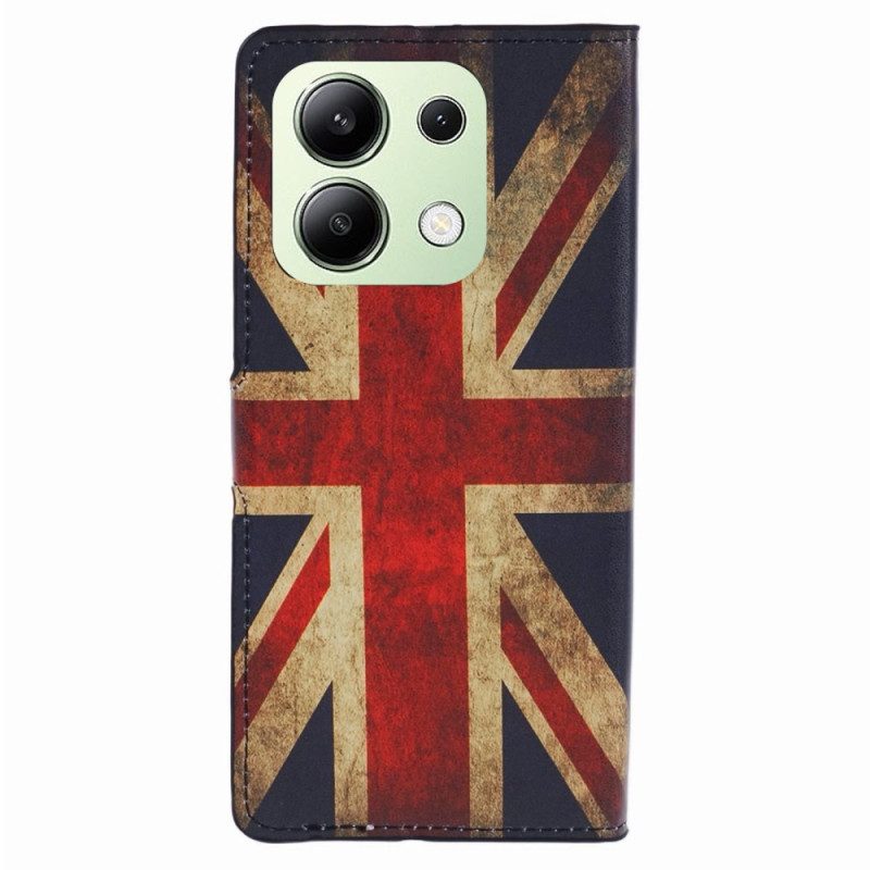 Lederhüllen Xiaomi Redmi Note 13 4g Union Jack