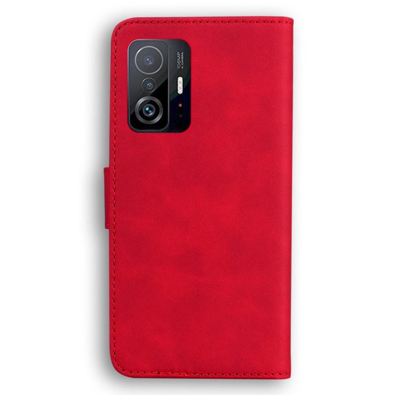 Flip Case Für Xiaomi 11T / 11T Pro Hautberührender Schmetterling