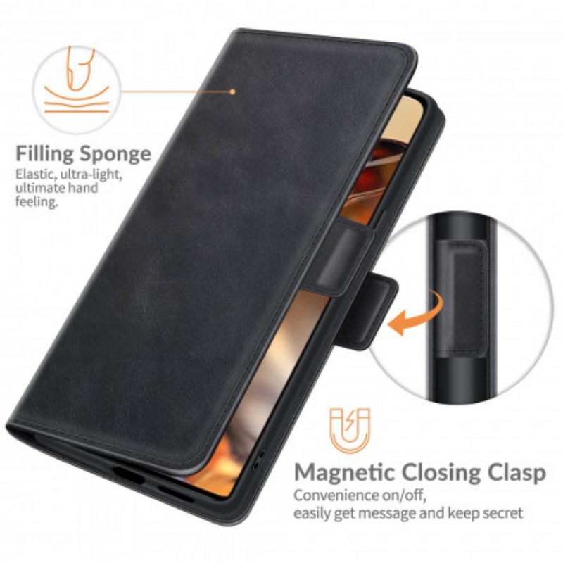 Flip Case Für Xiaomi 11T / 11T Pro Flip Case Klassische Doppelklappe