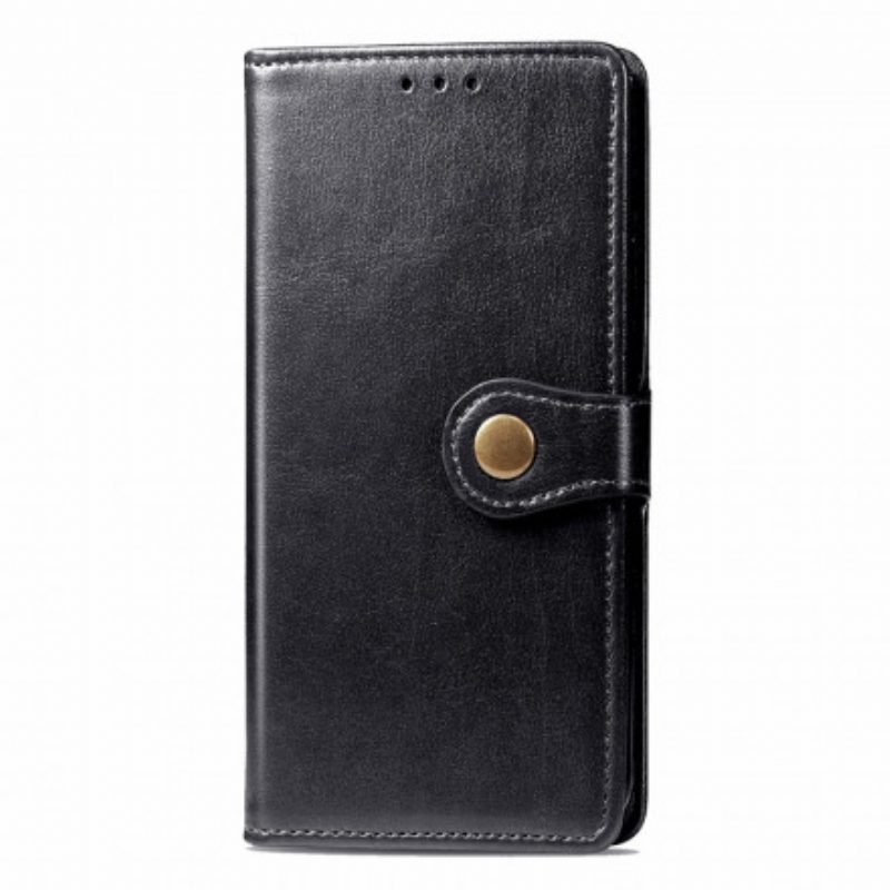 Flip Case Für Xiaomi 11T / 11T Pro Kunstleder Und Vintage-verschluss