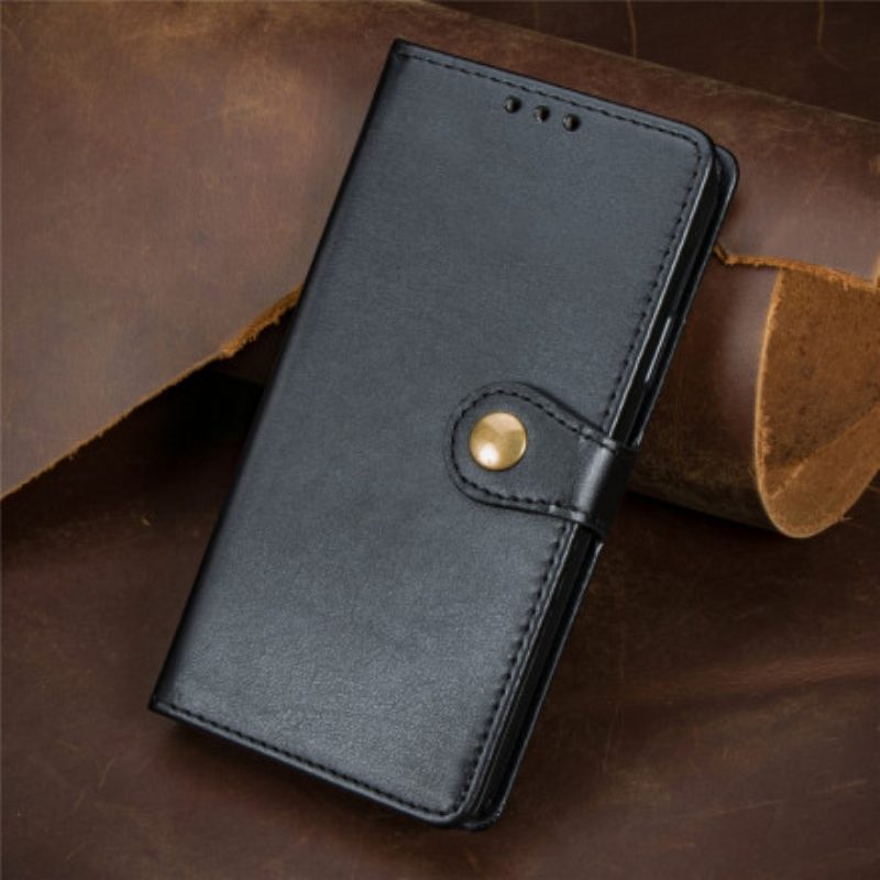 Flip Case Für Xiaomi 11T / 11T Pro Kunstleder Und Vintage-verschluss