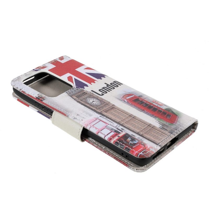 Flip Case Für Xiaomi 11T / 11T Pro Londoner Leben