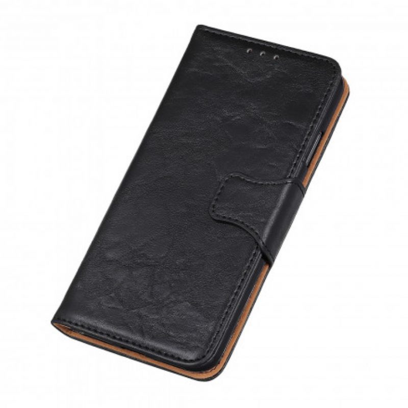 Flip Case Für Xiaomi 11T / 11T Pro Wendeverschluss Aus Spaltleder