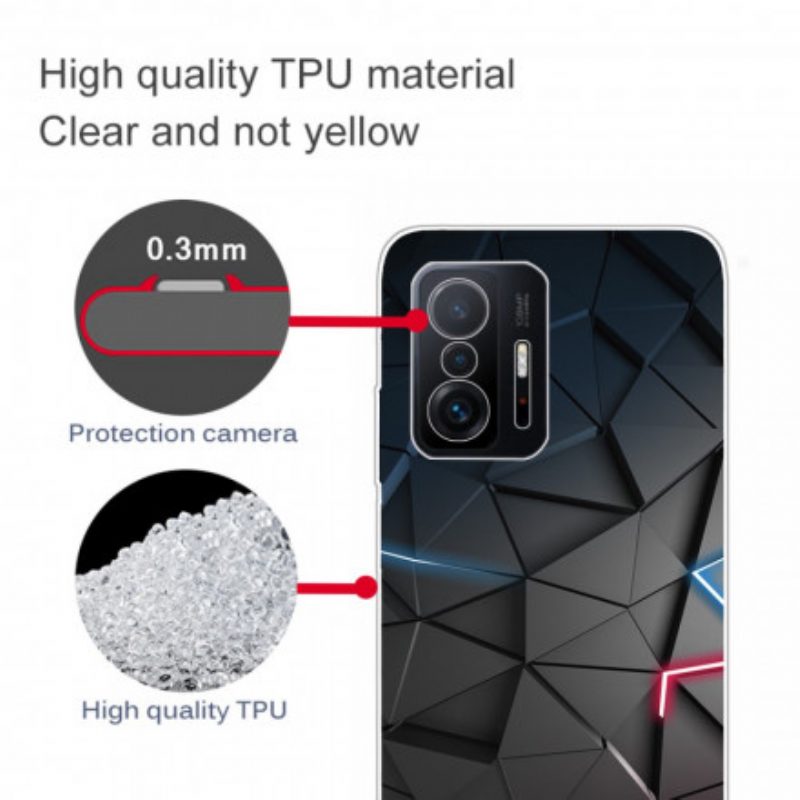 Handyhülle Für Xiaomi 11T / 11T Pro Flexible Geometrie