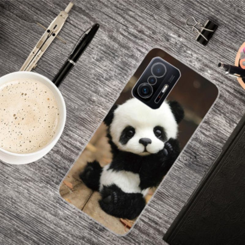 Handyhülle Für Xiaomi 11T / 11T Pro Flexibler Panda