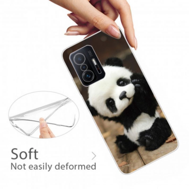 Handyhülle Für Xiaomi 11T / 11T Pro Flexibler Panda