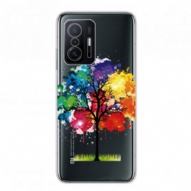 Handyhülle Für Xiaomi 11T / 11T Pro Nahtloser Aquarellbaum