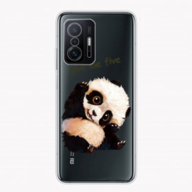 Handyhülle Für Xiaomi 11T / 11T Pro Nahtloser Panda. Gib Mir Fünf