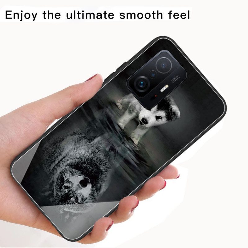 Hülle Für Xiaomi 11T / 11T Pro Puppy Dream Gehärtetes Glas