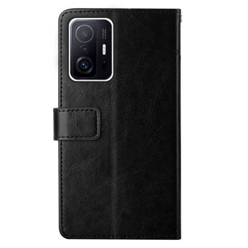 Lederhüllen Für Xiaomi 11T / 11T Pro Stil Leder Geo Y Design