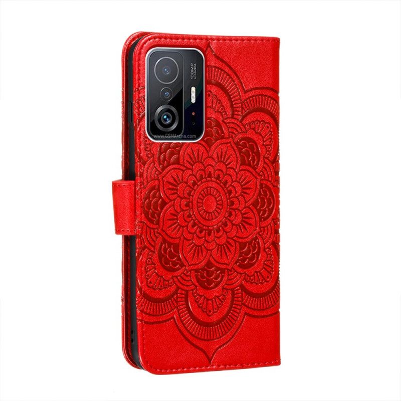 Lederhüllen Für Xiaomi 11T / 11T Pro Vollständiges Mandala