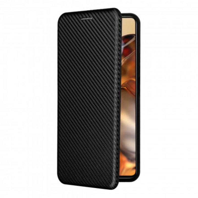 Schutzhülle Für Xiaomi 11T / 11T Pro Flip Case Farbige Kohlefaser