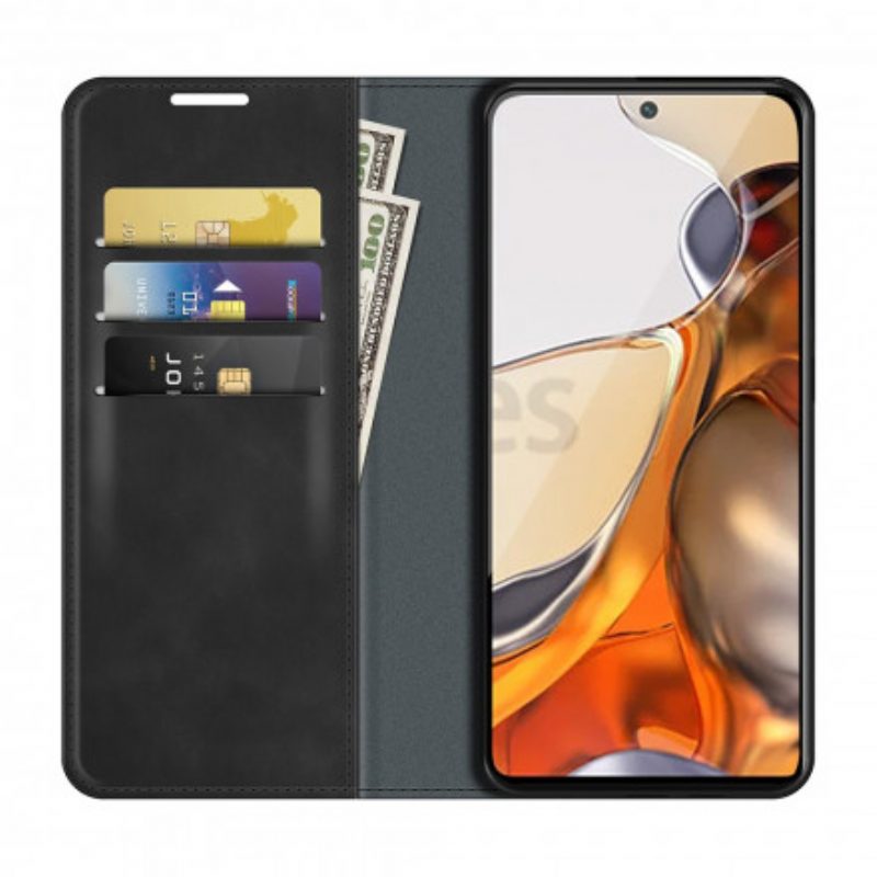 Schutzhülle Für Xiaomi 11T / 11T Pro Flip Case Hautberührung