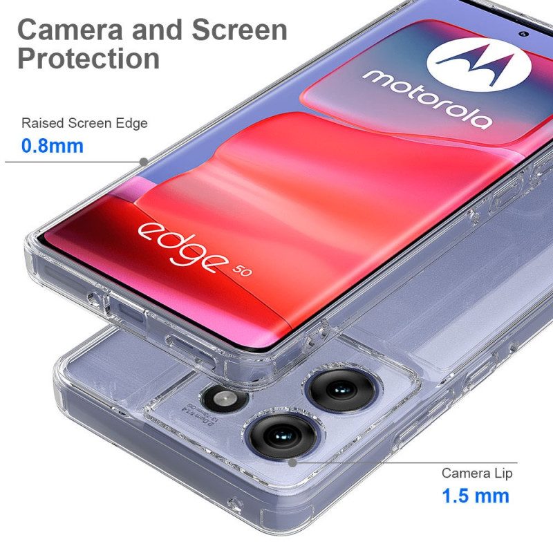 Hülle Motorola Edge 50 Transparent