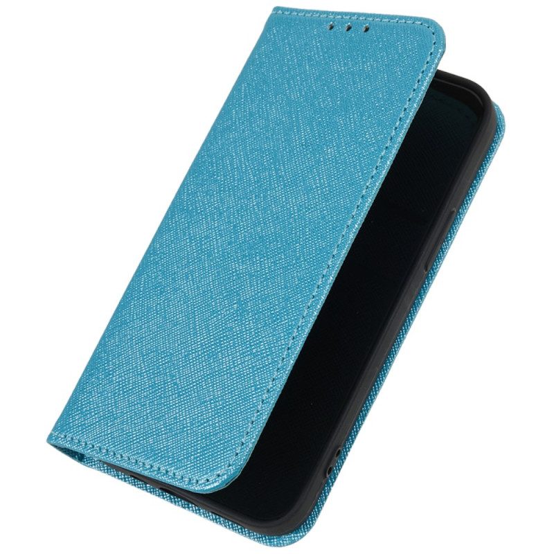 Flip Case Xiaomi 14 Kreuztextur