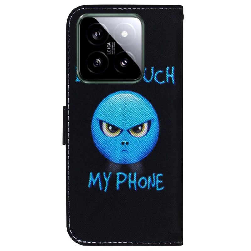 Lederhüllen Xiaomi 14 Telefon-emoji