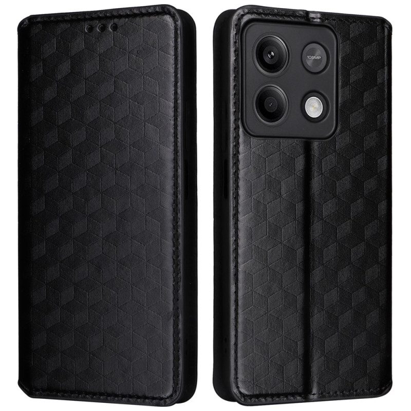 Flip Case Für Xiaomi Redmi Note 13 Pro 5g 3d-würfel