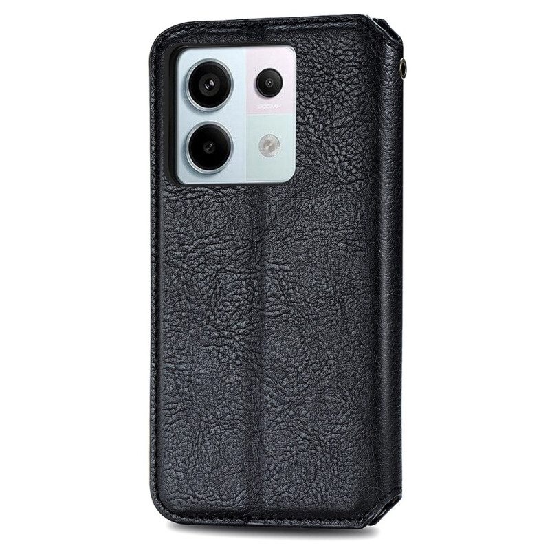 Flip Case Xiaomi Redmi Note 13 Pro 5g Handyhülle Vintage 3d-diamanten