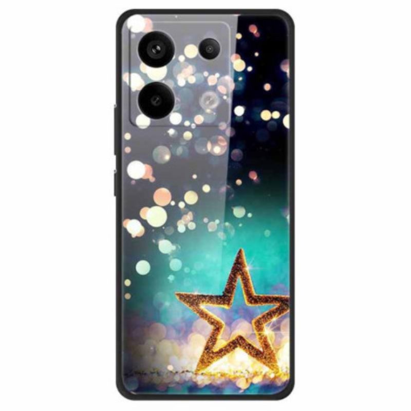 Hülle Xiaomi Redmi Note 13 Pro 5g Bright Star Gehärtetes Glas