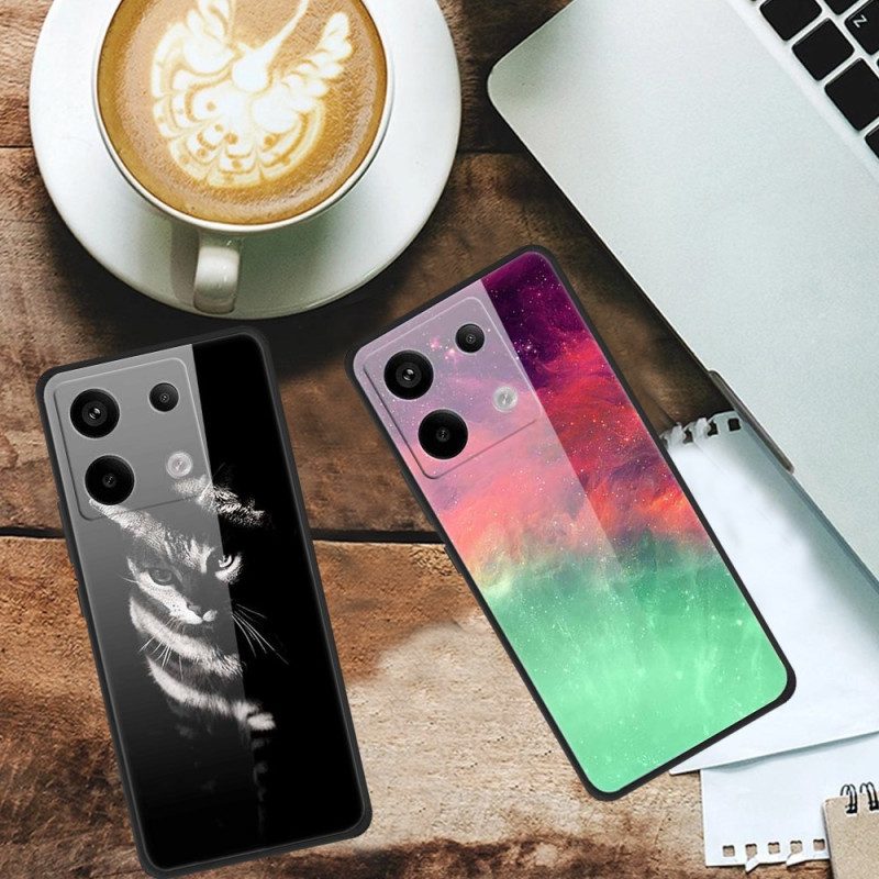 Hülle Xiaomi Redmi Note 13 Pro 5g Gitarre Aus Gehärtetem Glas Aus Eis Und Feuer