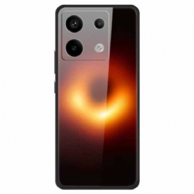 Hülle Xiaomi Redmi Note 13 Pro 5g Schwarzes Loch Aus Gehärtetem Glas