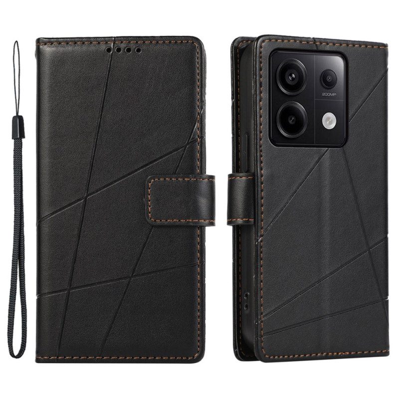 Lederhüllen Xiaomi Redmi Note 13 Pro 5g Leinen Mit Lanyard