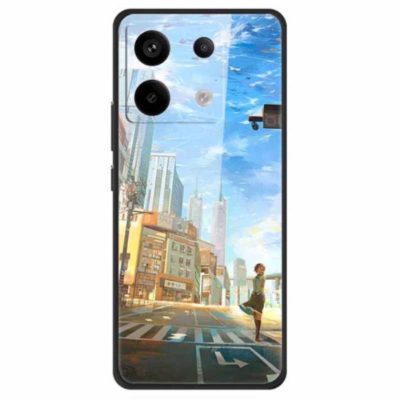 Xiaomi Redmi Note 13 Pro 5g Tokyo Dream Gehärtetes Glas