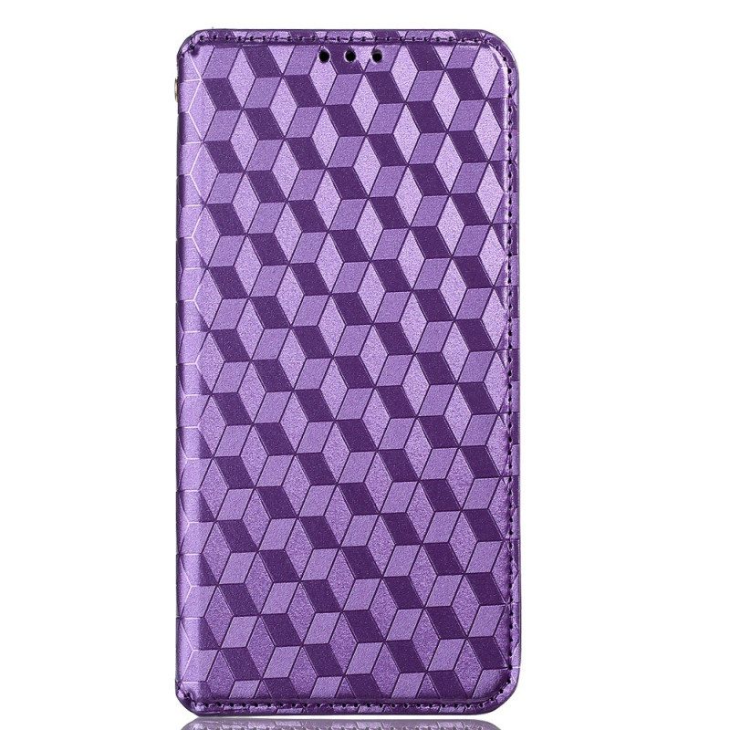 Schutzhülle Für Realme C35 Flip Case Diamanten Und Würfel