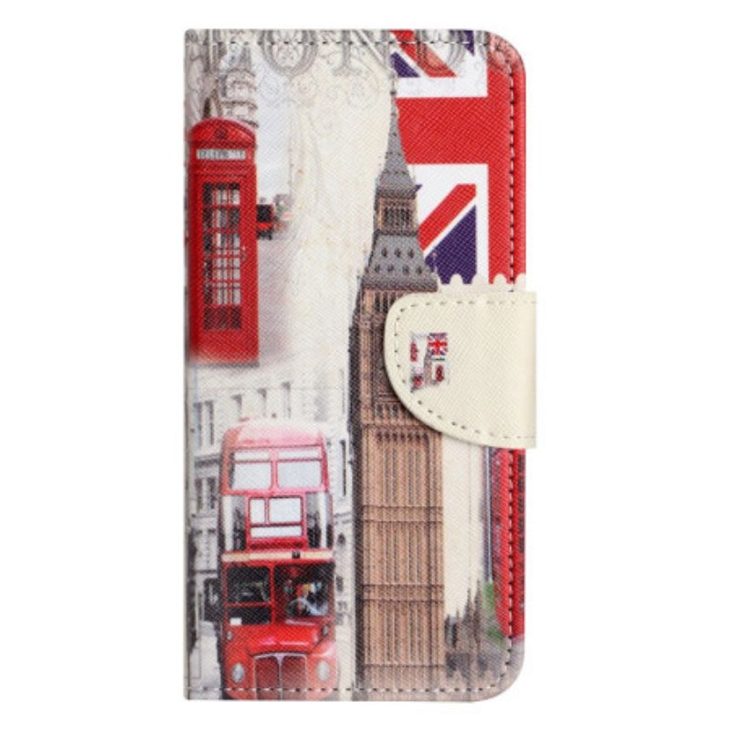 Flip Case Für iPhone 14 Pro London-reise